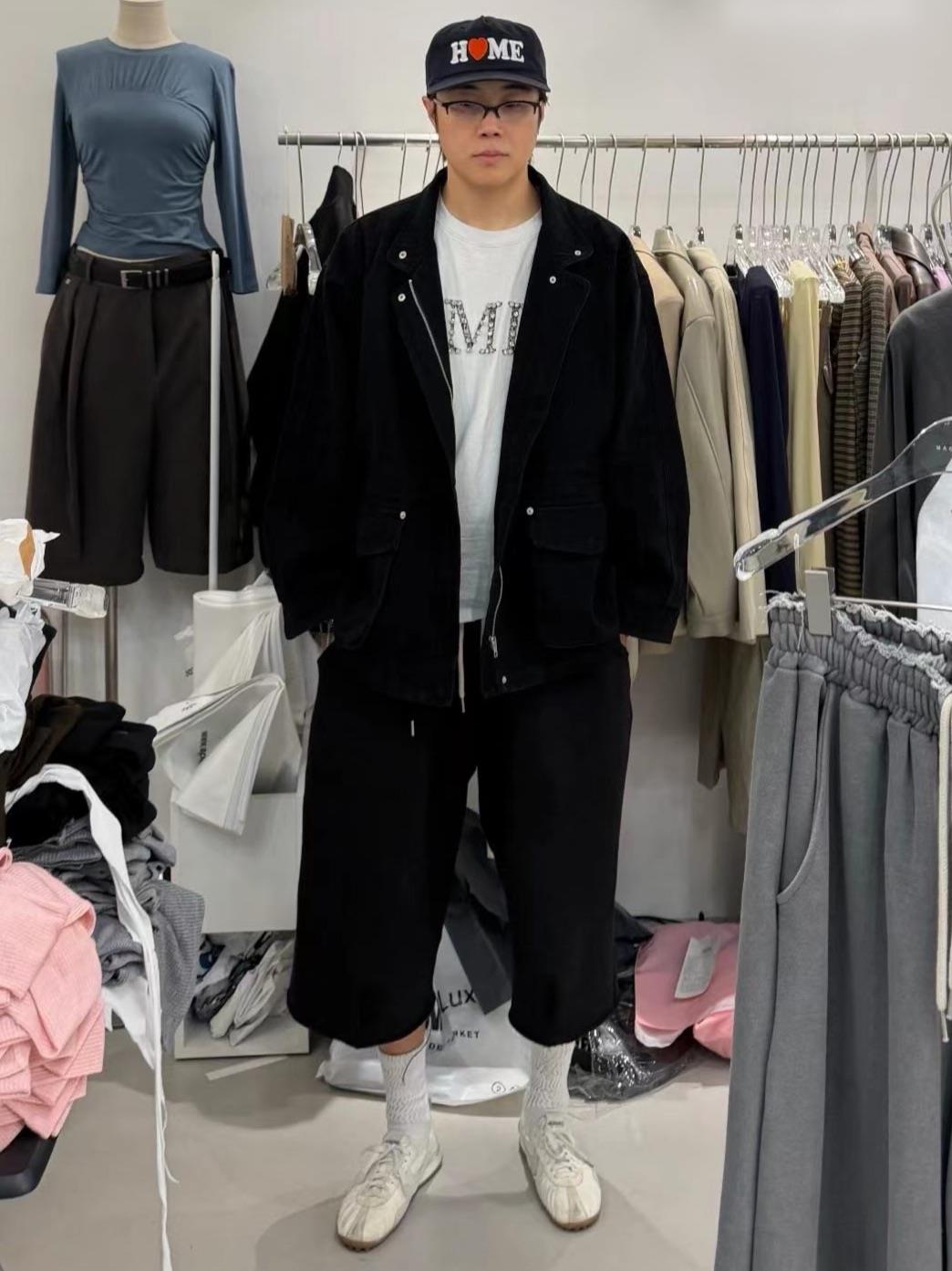 縮腰風衣外套(男裝可)